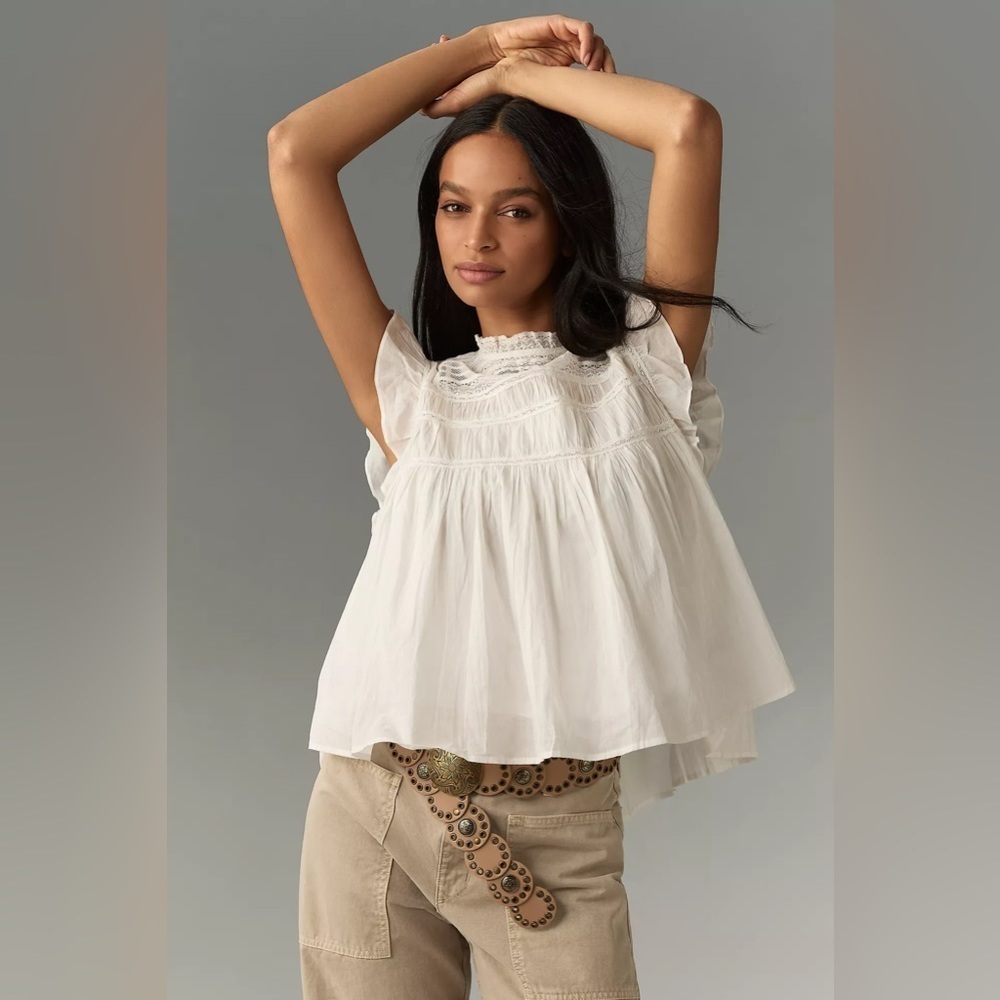 NWT Velvet by Graham & Spencer Inessa Blouse